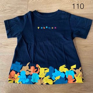 ジーユー(GU)のポケモン半袖Tシャツ110(Tシャツ/カットソー)