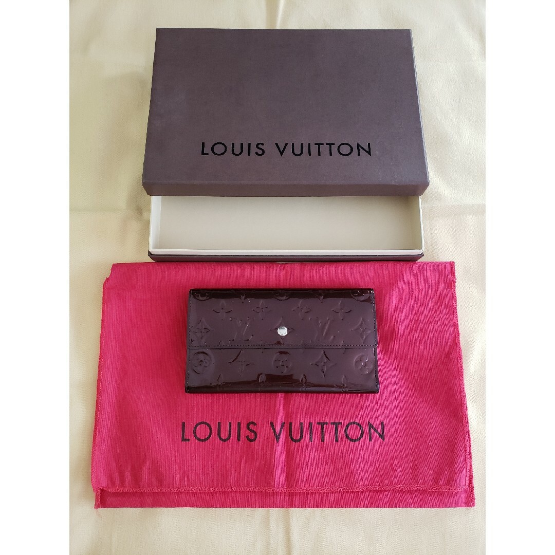 LOUIS VUITTON(ルイヴィトン)のルイヴィトン　長財布　アマラント レディースのファッション小物(財布)の商品写真