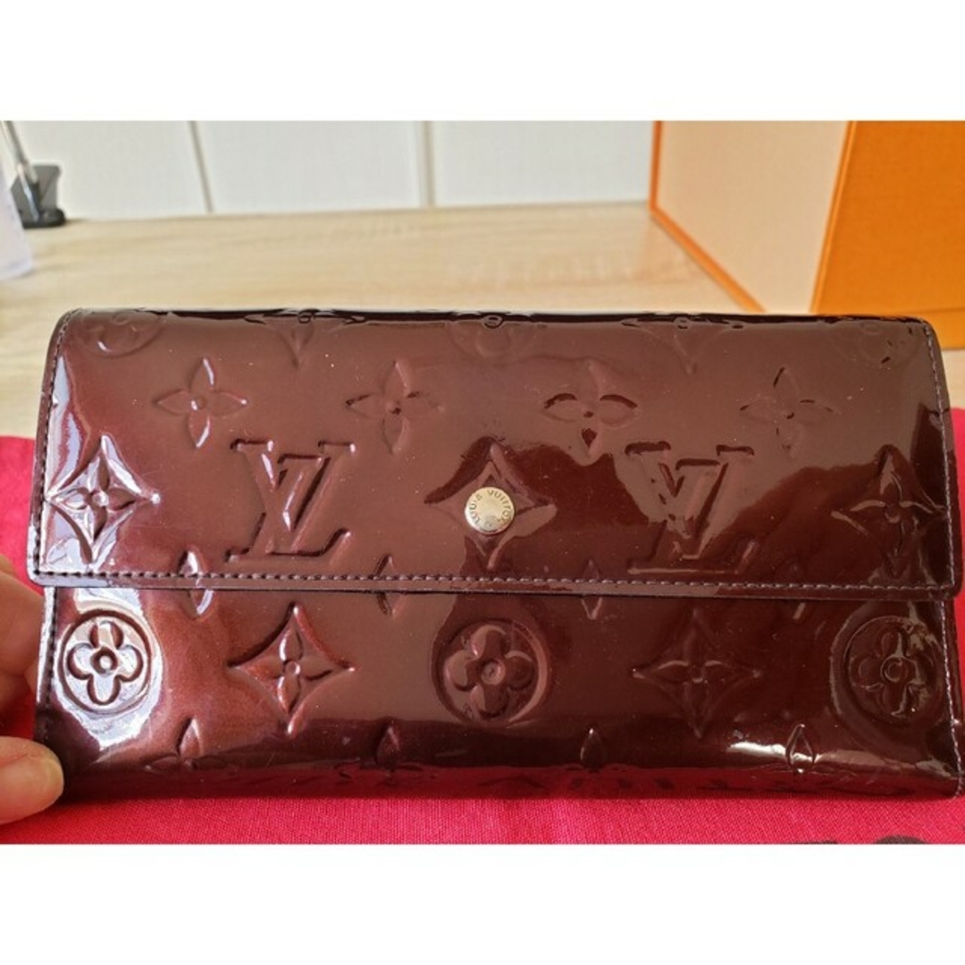 LOUIS VUITTON(ルイヴィトン)のルイヴィトン　長財布　アマラント レディースのファッション小物(財布)の商品写真