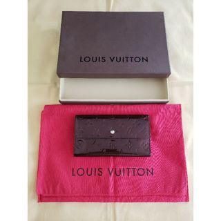 ルイヴィトン(LOUIS VUITTON)のルイヴィトン　長財布　アマラント(財布)