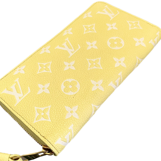 【日本限定】Louis Vuitton 長財布 ジッピーウォレット　イエロー