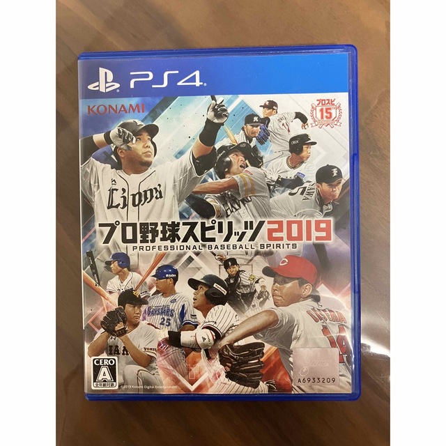 KONAMI(コナミ)のPS4 ソフト『プロ野球スピリッツ2019』 エンタメ/ホビーのゲームソフト/ゲーム機本体(家庭用ゲームソフト)の商品写真