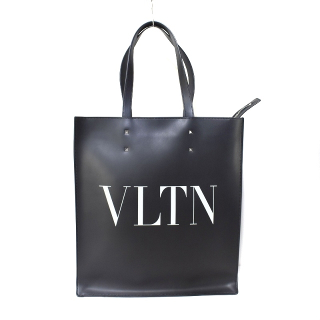 VALENTINO GARAVANI VLTN ロゴ レザー トートバッグ