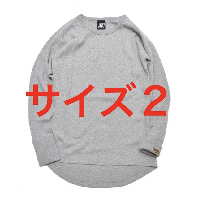 【SC SUBCULTURE】サーマル ロングスリーブ Ｔシャツ グレー ２