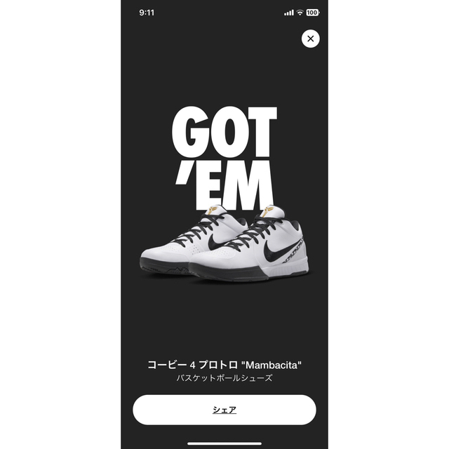 SALE/60%OFF】 NIKE - プロトロ コービー4 バスケットボール - www