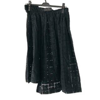 コムデギャルソン(COMME des GARCONS)のコムデギャルソン スカート サイズS - 黒(その他)