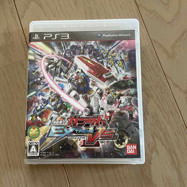 機動戦士ガンダム エクストリームバーサス PS3 エンタメ/ホビーのゲームソフト/ゲーム機本体(その他)の商品写真