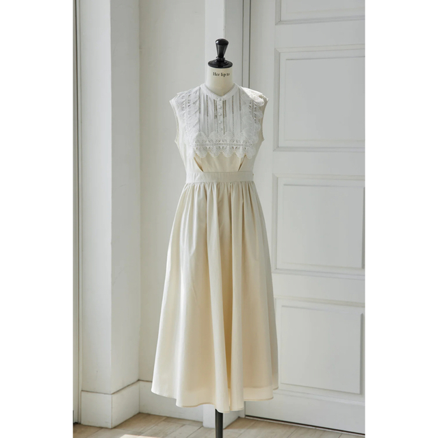 Her lip to Grace Cotton-Blend Long Dress | agro-vet.hr