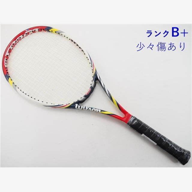 テニスラケット ウィルソン スティーム 100 2012年モデル (G3)WILSON STEAM 100 2012元グリップ交換済み付属品