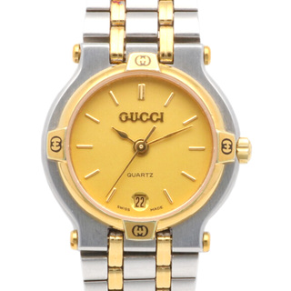 Gucci - 【1年保証】グッチ GUCCI 腕時計 ステンレススチール  中古