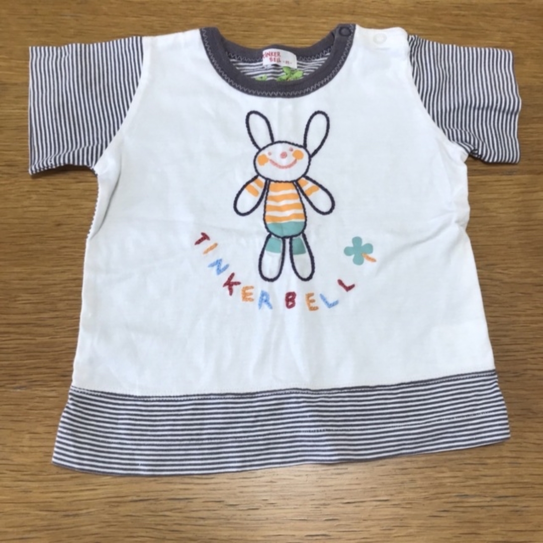 TINKERBELL(ティンカーベル)の男女兼用　95 ティンカーベル　　半袖Tシャツ キッズ/ベビー/マタニティのキッズ服男の子用(90cm~)(Tシャツ/カットソー)の商品写真