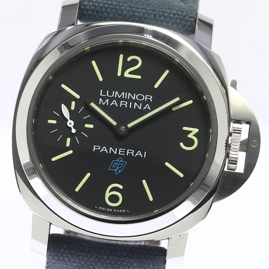 PANERAI(パネライ)のパネライ PANERAI PAM00777 ルミノールマリーナ ロゴ ３デイズ アッチャイオ スモールセコンド 手巻き メンズ _749750 メンズの時計(腕時計(アナログ))の商品写真