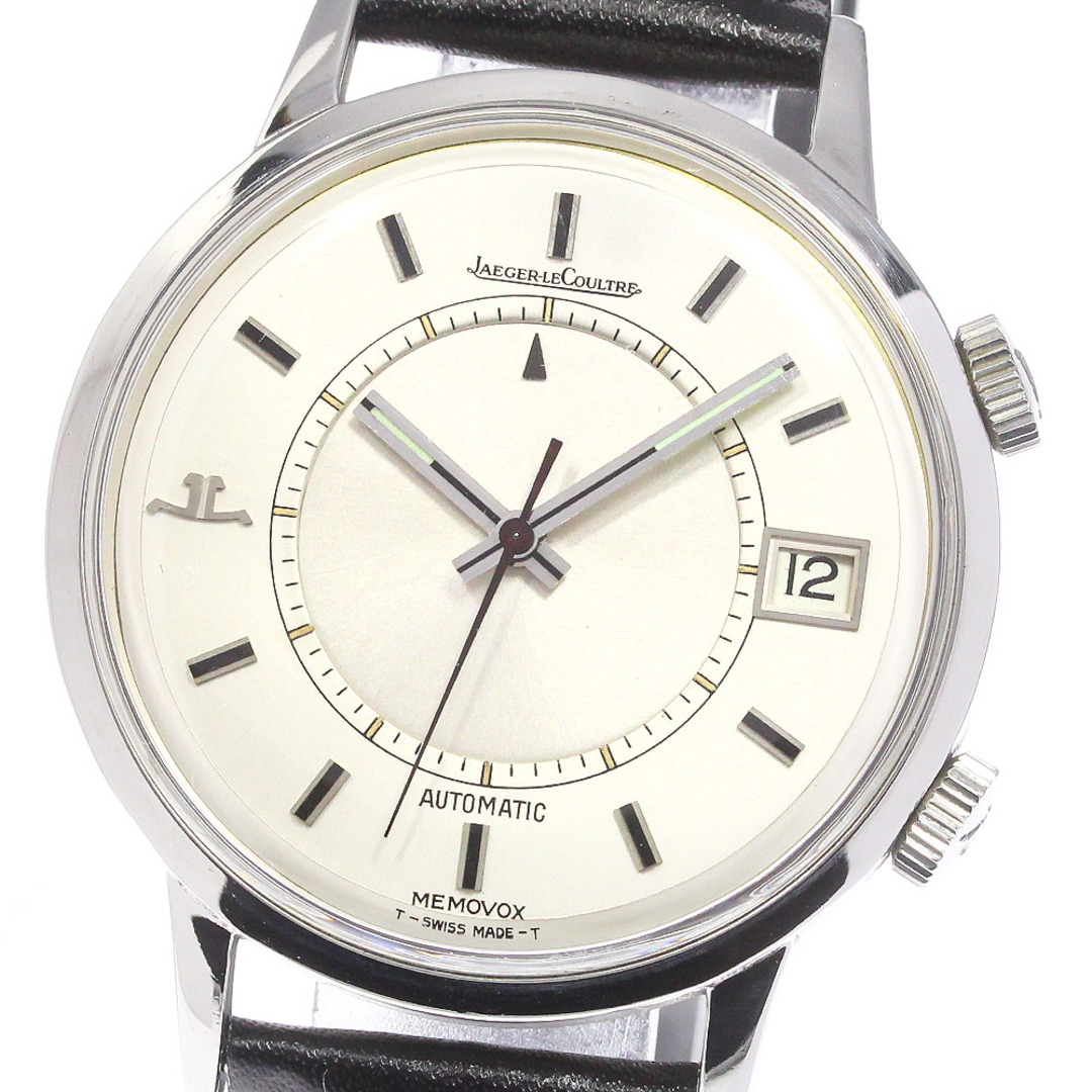 ジャガー・ルクルト JAEGER-LECOULTRE 875.42 メモボックス アラーム Cal.916 自動巻き メンズ 良品 _751898