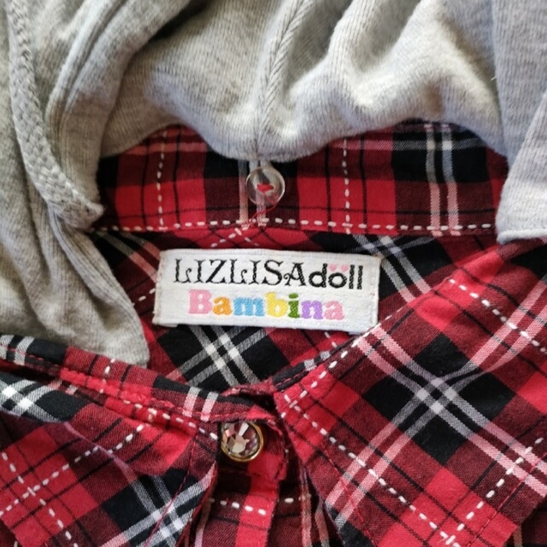 LIZ LISA - LIZLISA 赤チェック Sサイズの通販 by sae's shop LIZ LISA - LIZLISA 赤チェック Sサイズの通販 by sae's shop