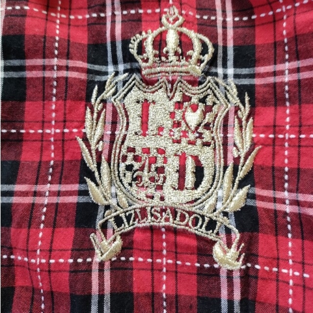 LIZ LISA - LIZLISA 赤チェック Sサイズの通販 by sae's shop LIZ LISA - LIZLISA 赤チェック Sサイズの通販 by sae's shop