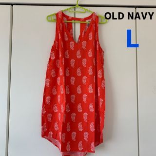 オールドネイビー(Old Navy)のOLD NAVY  チュニック　ミニワンピース　L(チュニック)