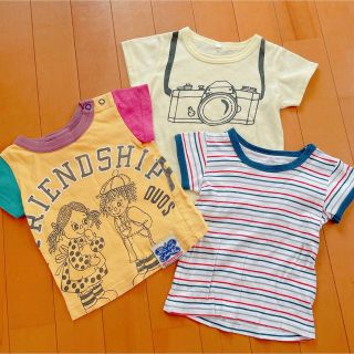 80cm Tシャツ3枚SET(Ｔシャツ)