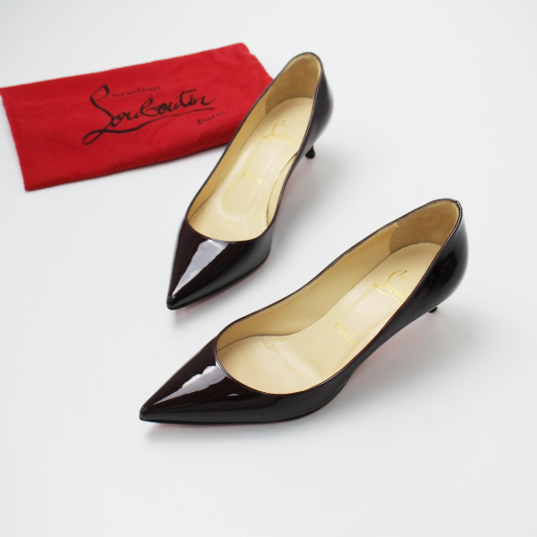 ■Christian louboutin　エナメルパンプス