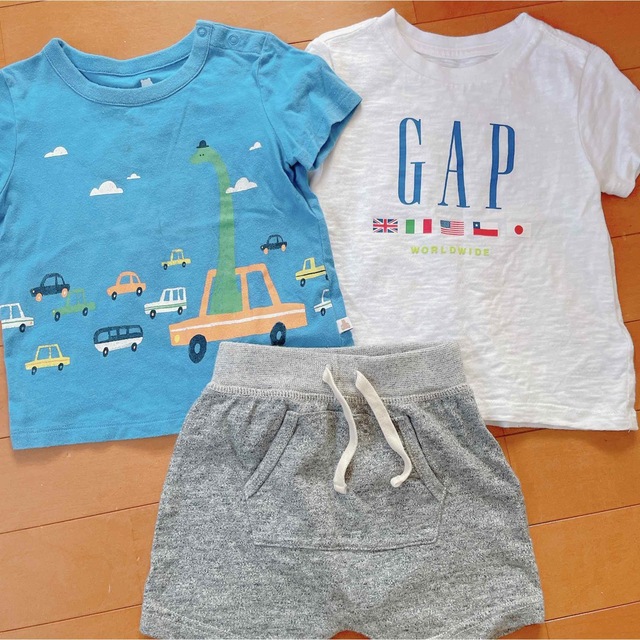 babyGAP(ベビーギャップ)のベビーギャップSET★ キッズ/ベビー/マタニティのベビー服(~85cm)(Ｔシャツ)の商品写真