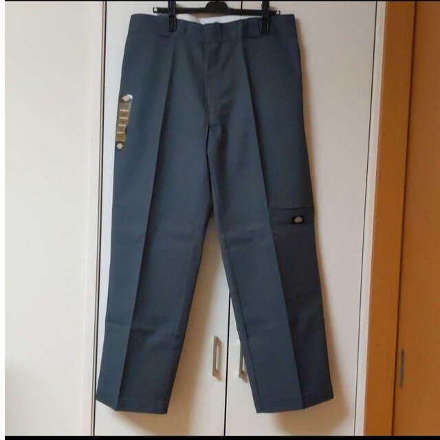 新品 36x30 CH ダブルニー ワークパンツ ディッキーズ チャコール