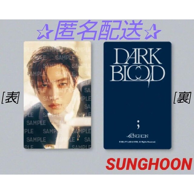 新品未開封 ENHYPEN  Dark Blood 特典 トレカ　 Naver