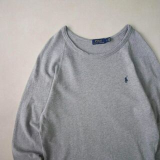 ポロラルフローレン メンズのTシャツ・カットソー(長袖)（グレー/灰色 