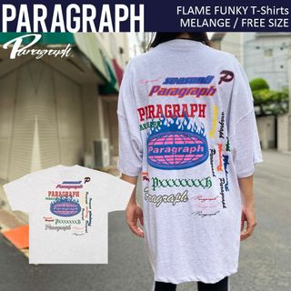 パラグラフ 男女兼用 正規品 直輸入 シーズン9 フレイムファンキー Tシャツ(Tシャツ/カットソー(半袖/袖なし))