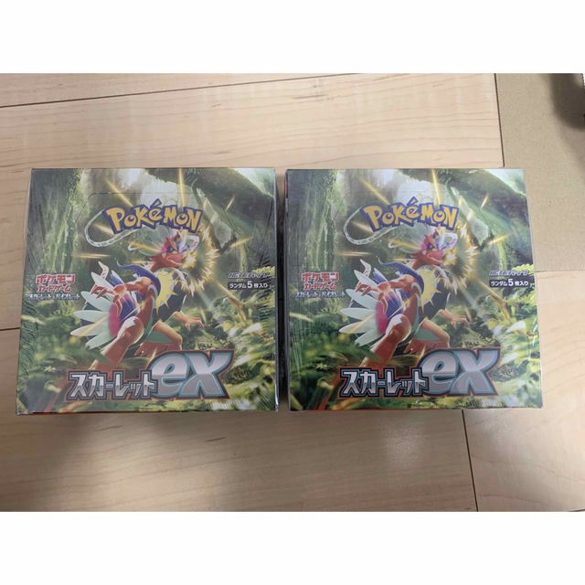 ポケモンカード　スカーレットex 2BOX