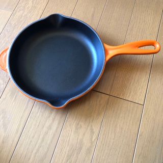 ルクルーゼ(LE CREUSET)の未使用　ル・クルーゼ　スキレット（20cm）(鍋/フライパン)