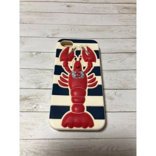 クレアーズ(claire's)のiPhone5 ケース　カバー　シリコンラバー　クレアーズ　ザリガニ(iPhoneケース)