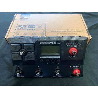 ズーム(Zoom)の【美品】ZOOM ( ズーム )  B2 FOUR ベース用マルチエフェクター(ベースエフェクター)