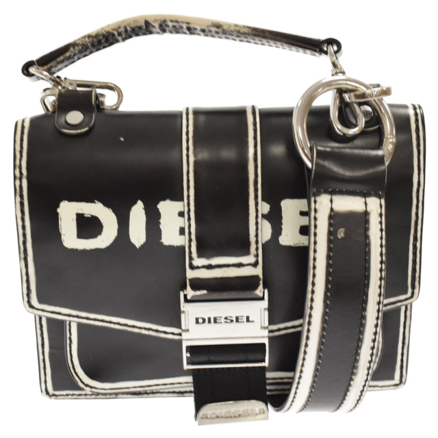 DIESEL ディーゼル Miss Match Crossbody ミスマッチ クロスボディ ショルダーバッグ ブラック