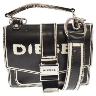 ディーゼル(DIESEL)のDIESEL ディーゼル Miss Match Crossbody ミスマッチ クロスボディ ショルダーバッグ ブラック(ショルダーバッグ)