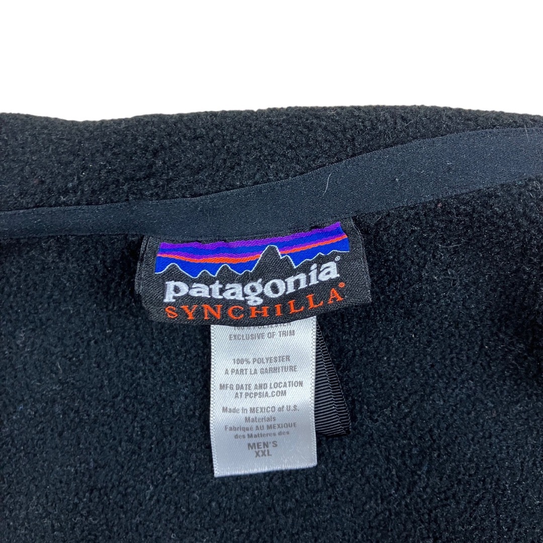 00s Y2K patagonia パタゴニア シンチラフリースベスト ブラック