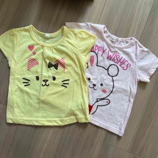 イオン(AEON)のTシャツ　2枚セット　80㎝(Ｔシャツ)