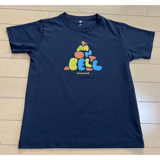 mont bell(モンベル)のモンベル　半袖Tシャツ　140㎝ キッズ/ベビー/マタニティのキッズ服男の子用(90cm~)(Tシャツ/カットソー)の商品写真