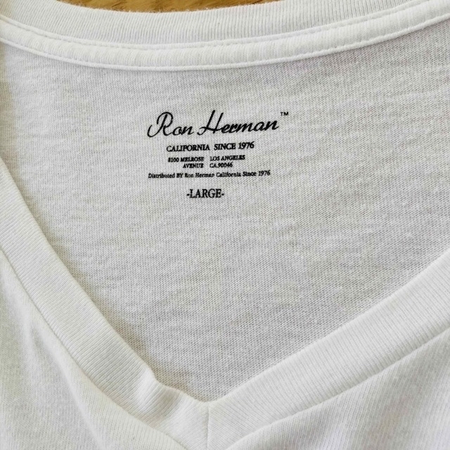 Ron Herman(ロンハーマン)のロンハーマン  白Tシャツ メンズのトップス(Tシャツ/カットソー(半袖/袖なし))の商品写真