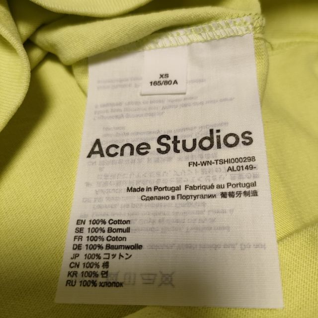 Acne Studios(アクネストゥディオズ)のACNE STUDIOS 半袖Ｔシャツ アクネストゥディオズ レディースのトップス(Tシャツ(半袖/袖なし))の商品写真