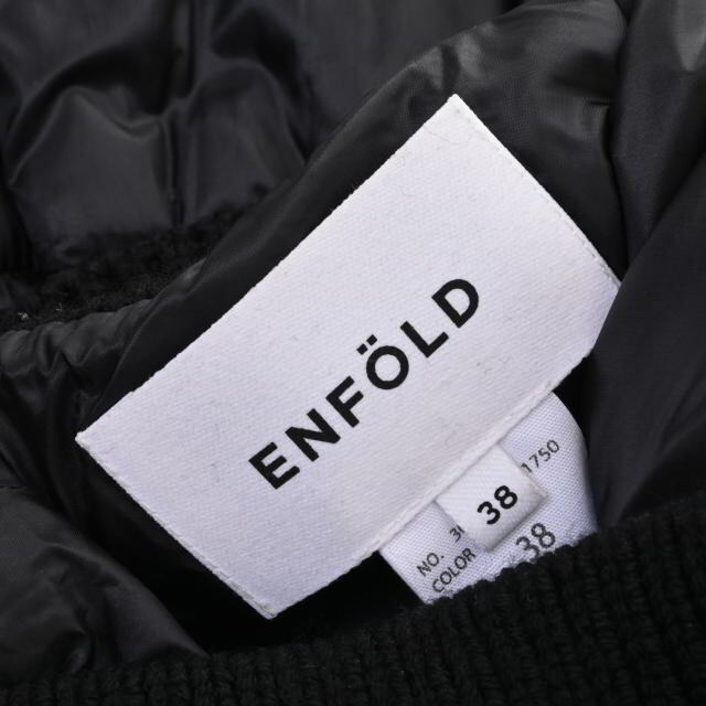 ENFOLD(エンフォルド)のENFOLD リブネック ナイロン ベスト レディースのジャケット/アウター(その他)の商品写真