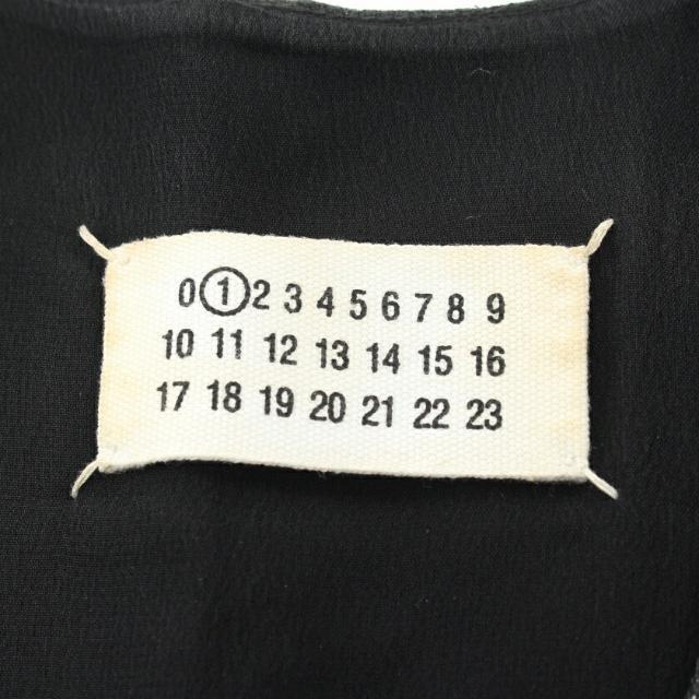 Maison Martin Margiela(マルタンマルジェラ)の ワンピース ブラック ラメ レディースのワンピース(ひざ丈ワンピース)の商品写真