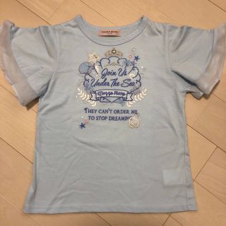 メゾピアノジュニア(mezzo piano junior)のメゾピアノジュニア　半袖カットソー　140(Tシャツ/カットソー)