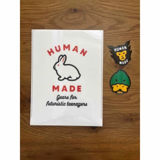 ヒューマンメイド(HUMAN MADE)のHUMANMADE ヒューマンメイド  クリアファイル ステッカー ノベルティー(その他)