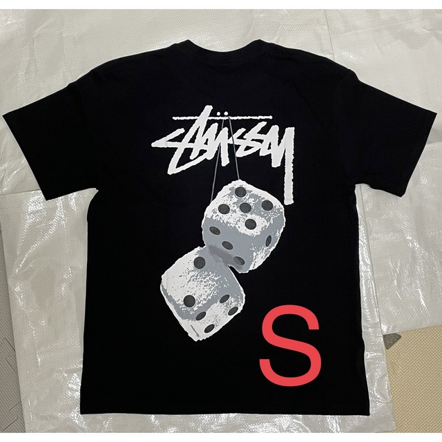 Stussy Fuzzy Dice Tee "Black"  サイズS メンズのトップス(Tシャツ/カットソー(半袖/袖なし))の商品写真