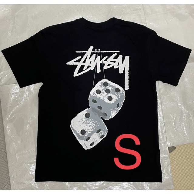 Stussy Fuzzy Dice Tee "Black"  サイズS