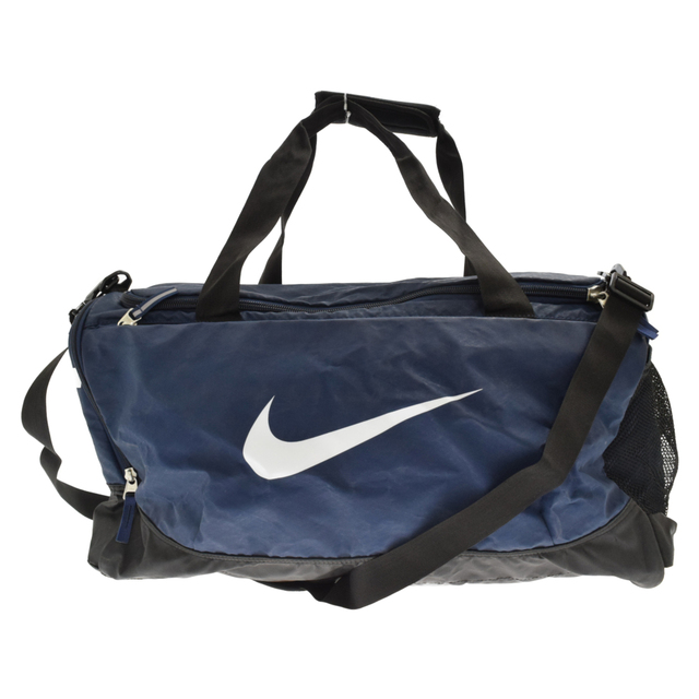 NIKE(ナイキ)のNIKE ナイキ MAX AIR DUFFLE BAG BA4895-412 マックスエアーダッフルバッグ ナイロンロゴプリントボストンバッグ トレーニングバッグ ミッドナイトブルー メンズのバッグ(ボストンバッグ)の商品写真