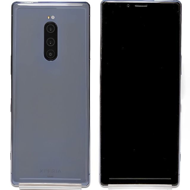 送料無料☆　au SONY Xperia 1 SOV40　グレー 1