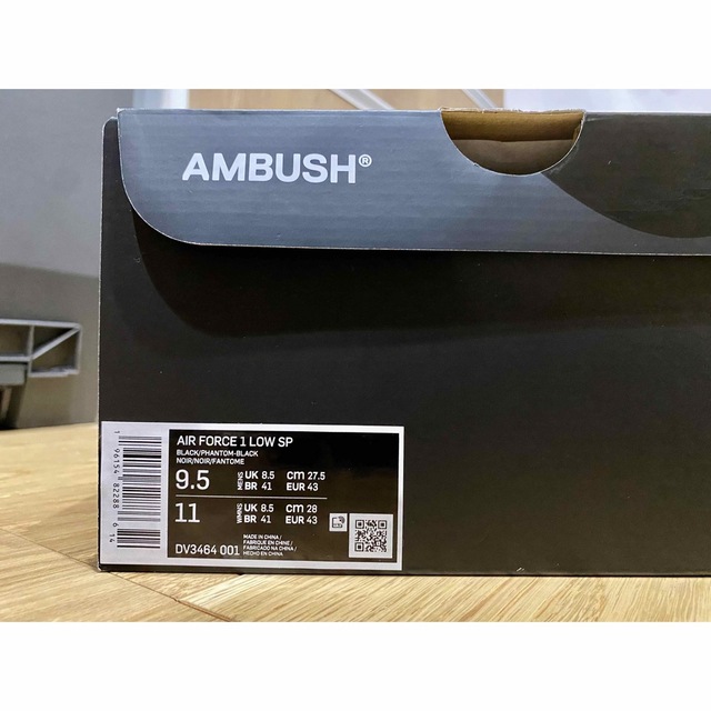 AMBUSH(アンブッシュ)の新品　AMBUSH Nike Air Force 1 Low Black ナイキ メンズの靴/シューズ(スニーカー)の商品写真