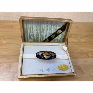 輪島塗　帯留(和装小物)