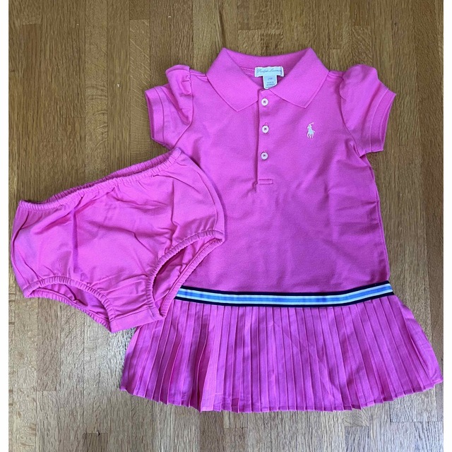 POLO RALPH LAUREN(ポロラルフローレン)のポロドレス　ラルフローレン キッズ/ベビー/マタニティのキッズ服女の子用(90cm~)(ワンピース)の商品写真