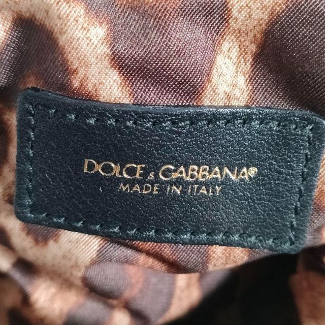 DOLCE&GABBANA(ドルチェアンドガッバーナ)の未使用 ドルチェ&ガッバーナ ショルダーポーチ スパンコール がま口 小銭入れ レディースのバッグ(ショルダーバッグ)の商品写真